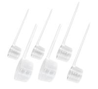 Lot de 6 cuillères doseuses transparentes pour protéines de café, poudre de protéine, doseur avec graduation 5 g, 10 g, 15 g, balance pour la cuisine