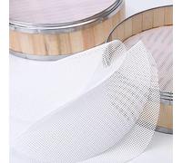 Lot de 6 cuiseurs vapeur en silicone de 17 cm - Tapis rond anti-adhésif pour panier à vapeur, cuisine, légumes, riz, dim suum