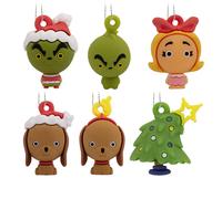 Lot de 6 d corations de No l miniatures Hallmark Dr. Seuss Le Grinch