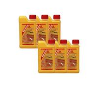 Lot de 6 décapants de laitance du ciment - SIKA Décap - Ambré - 500ml