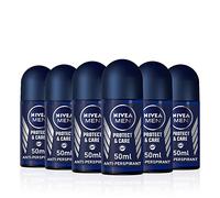 Lot de 6 déodorants anti-transpirant à bille de Nivea Men Protect and Care - 50 ml