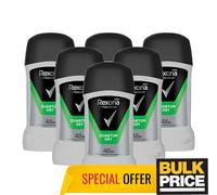 Lot de 6 déodorants bâtons secs quantiques pour hommes Rexona 48H protection ...