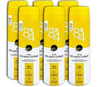 Lot de 6 déodorants en spray 8x4 N°16 Splashy Citrus - 6 x 150 ml