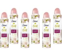 Lot De 6 Déodorants En Spray Advanced Care, Parfum Jasmin Et Poudre, Anti-Transpirants, Protection Pendant 72 Heures, Aisselles Douces, 0 % D'alcool, Avec Technologie D'hydratation De La Peau