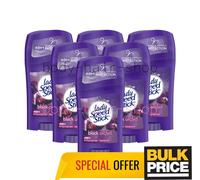 Lot de 6 déodorants Lady Speed Stick noir pour bâtons d'orchidée protection...
