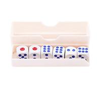 Lot de 6 dés magiques amusants pour spectacle magique merveilleux dés en gros plan Accessoires magiques Loaded Dice Classic Special