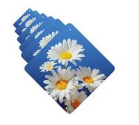 Lot de 6 désodorisants de voiture à suspendre avec jolie marguerite