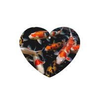 Lot de 6 désodorisants de voiture à suspendre - Cartes parfumées - Tablettes d'aromathérapie de voiture - Japon - Poissons carpes koï - Pendentif miroir intérieur - Cadeaux pour homme et femme