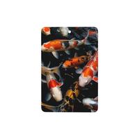 Lot de 6 désodorisants de voiture à suspendre - Cartes parfumées - Tablettes d'aromathérapie de voiture - Japon - Poissons carpes koï - Pendentif miroir intérieur - Cadeaux pour homme et femme