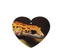 Lot de 6 désodorisants de voiture à suspendre - Cartes parfumées - Tablettes d'aromathérapie de voiture - Léopard - Petit gecko - Cadeau pour homme et femme