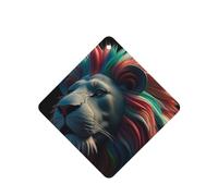 Lot de 6 désodorisants de voiture amusants à suspendre - Art abstrait 3D - Lion mignon - Longue durée - Parfumé - Décoration à suspendre - Cadeau - Accessoires de décoration d'intérieur pour homme et