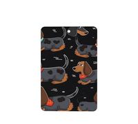 Lot de 6 désodorisants de voiture amusants à suspendre avec inscription « I Love My Dog Teckels » - Mignon - Longue durée - Parfumé - Décoration à suspendre - Cadeau - Accessoires de décoration