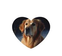 Lot de 6 désodorisants de voiture amusants à suspendre Golden Retriever - Longue durée - Pour miroir - Décoration d'intérieur - Accessoires de décoration d'intérieur pour homme et femme