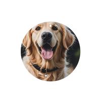 Lot de 6 désodorisants de voiture amusants à suspendre - Golden Retriever - Longue durée - Pour miroir - Décoration d'intérieur - Accessoires de décoration d'intérieur pour homme et femme