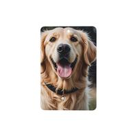 Lot de 6 désodorisants de voiture amusants à suspendre - Golden Retriever - Longue durée - Pour miroir - Décoration d'intérieur - Accessoires de décoration d'intérieur pour homme et femme