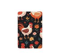 Lot de 6 désodorisants de voiture amusants à suspendre pour voiture, coq et poules mignonnes - Longue durée - Parfumés - Décoration à suspendre - Cadeau - Accessoires de décoration d'intérieur pour