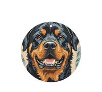 Lot de 6 désodorisants de voiture amusants à suspendre pour voiture - Motif chien Rottweiler - Art mignon - Longue durée - Parfumé - Décoration à suspendre - Cadeau - Accessoires de décoration