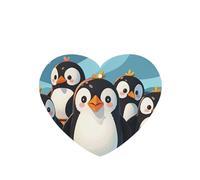 Lot de 6 désodorisants de voiture amusants à suspendre pour voiture, pingouins mignons et durables, parfumés, décoration à suspendre, ornements, cadeaux, accessoires de décoration d'intérieur pour