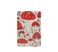 Lot de 6 désodorisants de voiture en forme de champignon rouge et blanc, drôles à suspendre, mignons et durables, parfumés à suspendre, ornements, cadeaux, accessoires de décoration d'intérieur pour
