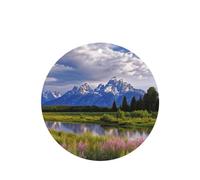 Lot de 6 désodorisants de voiture Grand Teton National Park - Amusants à suspendre - Longue durée - Pour miroir - Décoration d'intérieur - Accessoires de décoration d'intérieur pour homme et femme