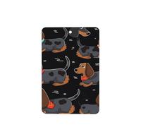 Lot de 6 désodorisants de voiture « I Love My Dog Teckels » - Amusants à suspendre - Pour homme et femme