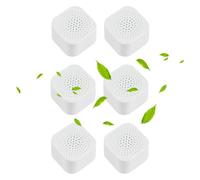 Lot de 6 désodorisants pour réfrigérateur | Absorbeur d'odeurs de réfrigérateur | Purificateur d'air pour réfrigérateur | Absorbeur d'odeurs remplaçable pour boîte à charbon actif | Éliminateur