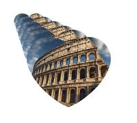 Lot de 6 désodorisants pour voiture - Architecture ancienne - Mignon - À suspendre - Pour décoration de chambre automobile