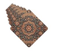 Lot de 6 désodorisants pour voiture - Art oriental antique - À suspendre - Décoration de chambre automobile