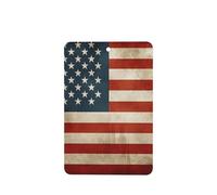Lot de 6 désodorisants pour voiture, drôles à suspendre, drapeau américain vintage, mignon, durable, parfumé, miroir, décoration à suspendre, accessoires de décoration d'intérieur pour homme et femme