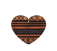 Lot de 6 désodorisants pour voiture, drôles à suspendre pour voiture, tissu de boue africain, mignon, durable, parfumé, miroir, décoration d'intérieur, accessoires de décoration d'intérieur pour homme