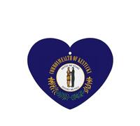Lot de 6 désodorisants pour voiture - Motif drapeau de l'État du Kentucky - À suspendre - Parfum durable pour voiture, maison