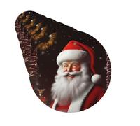 Lot de 6 désodorisants pour voiture - Motif Père Noël - Zoom - Décoration de chambre automobile
