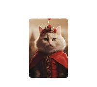 Lot de 6 désodorisants rectangulaires pour voiture, armoire, meuble à chaussures, motif chat magnifique, pour éliminer les odeurs