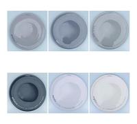 Lot de 6 dessous de plat Ø 33 cm en plastique PP, Victionary