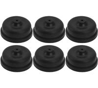 Lot de 6 diaphragmes noirs pour aquarium - Accessoires de pompe à air pour pompe à oxygène
