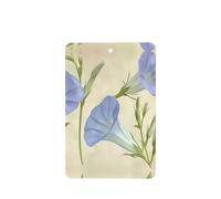 Lot de 6 diffuseurs d'arômes rectangulaires en forme de trompette à suspendre pour décoration intérieure de voiture, placard, chaussures