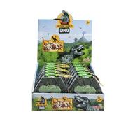 Lot de 6 Dinosaures Assortis - 8-9 cm - Boîte à charnière avec Logo T-Rex - À partir de 3 Ans