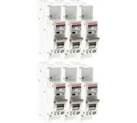 Lot de 6 disjoncteurs à connexions automatiques PH+N - 16A NF - Thomson