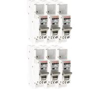 Lot de 6 Disjoncteurs à connexions automatiques PH+N Thomson - 16A NF