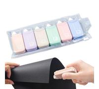 Lot de 6 distributeurs de ruban adhésif double face pour scrapbooking, journaling, bricolage, école, salle de réunion, bureau, salle de mballage photographique