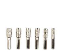 Lot de 6 douilles à tige hexagonale à 6 pans 2,533,544,55 mm 6 pièces de pointes métalliques adaptées pour un usage domestique et quotidien, une partie du tournevis peut être fixée à une poignée