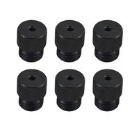 Lot de 6 douilles de forage multi-usages en acier au carbone - Manchon de forage inoxydable pour un placement parfait des trous de vis de 2 mm à 10 mm - Accessoires pour outils de travail des métaux