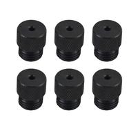 Lot de 6 douilles de forage multi-usages en acier au carbone - Manchon de forage inoxydable pour un placement parfait des trous de vis de 2 mm à 10 mm - Accessoires pour outils de travail des métaux