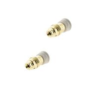 - Lot de 6 douilles E14 laiton bague porcelaine borne de terre