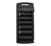 Lot de 6 douilles pneumatiques essentielles en acier au chrome vanadium avec boîte à outils de rangement pratique