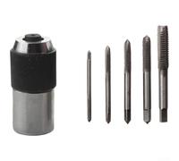 Lot de 6 douilles réglables pour tarauds filetés, alésoirs, extracteurs de vis 3/8"
