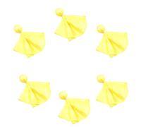Lot de 6 drapeaux d'arbitre de football pour football Réf Umpire Coaches Challenge Drapeaux pour accessoires de football