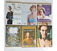 Lot De 6 Dvd British Royalty - Young Victoria, King's Speech, Diana The