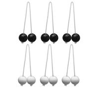 Lot de 6 échelles de golf de rechange pour pelouses, cours, jeux d'événements amusants