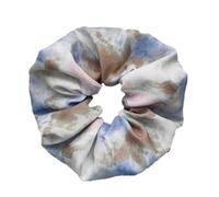 Lot de 6 élastiques à cheveux pour femme avec dégradé de couleur - Grand élastique - Style rétro - Élastiques pour queue de cheval - Pour femme - Gris